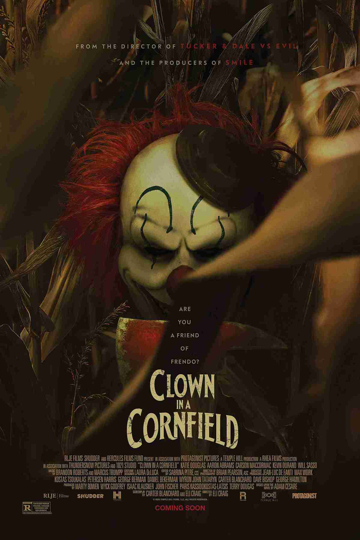 Clown in a Cornfield