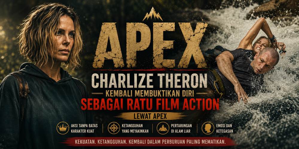 Apex: Charlize Theron Kembali Bersinar di Film Action