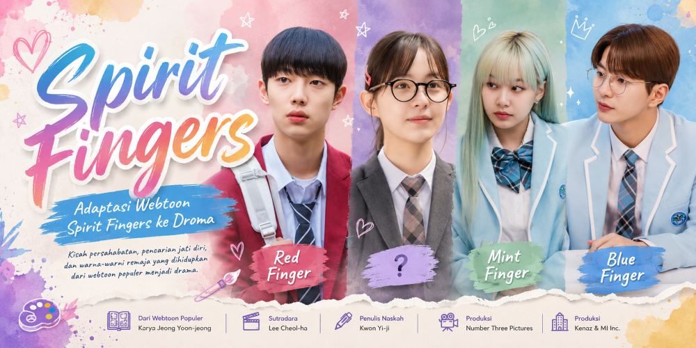 Spirit Fingers: Adaptasi Webtoon yang Penuh Warna Emosi