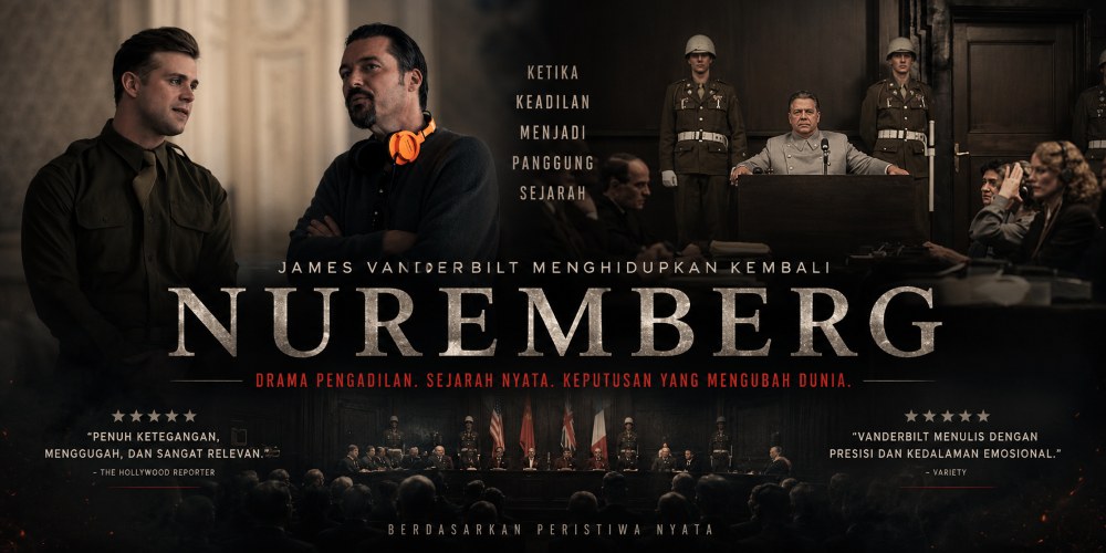 Nuremberg: James Vanderbilt Hidupkan Drama Pengadilan